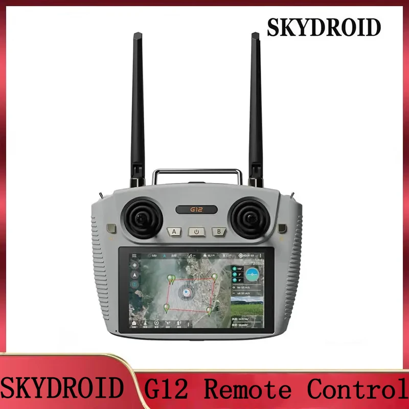 

Двухдиапазонный пульт дистанционного управления Skydroid G12 — дисплей 2,4/5,8 ГГц, 5,5 дюйма 1080P | Передача цифрового изображения 20 км