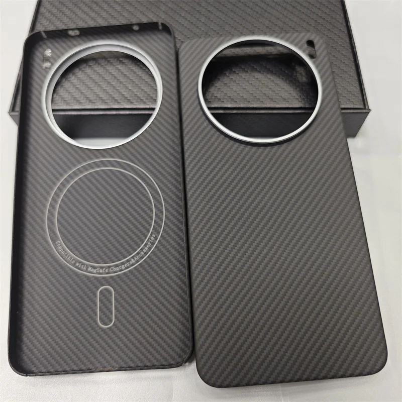 

Magnetic Case for Vivo X200S Mobile Phone Protective Cover Carbon Fiber Case Aramid Fiber Shockproof Covers