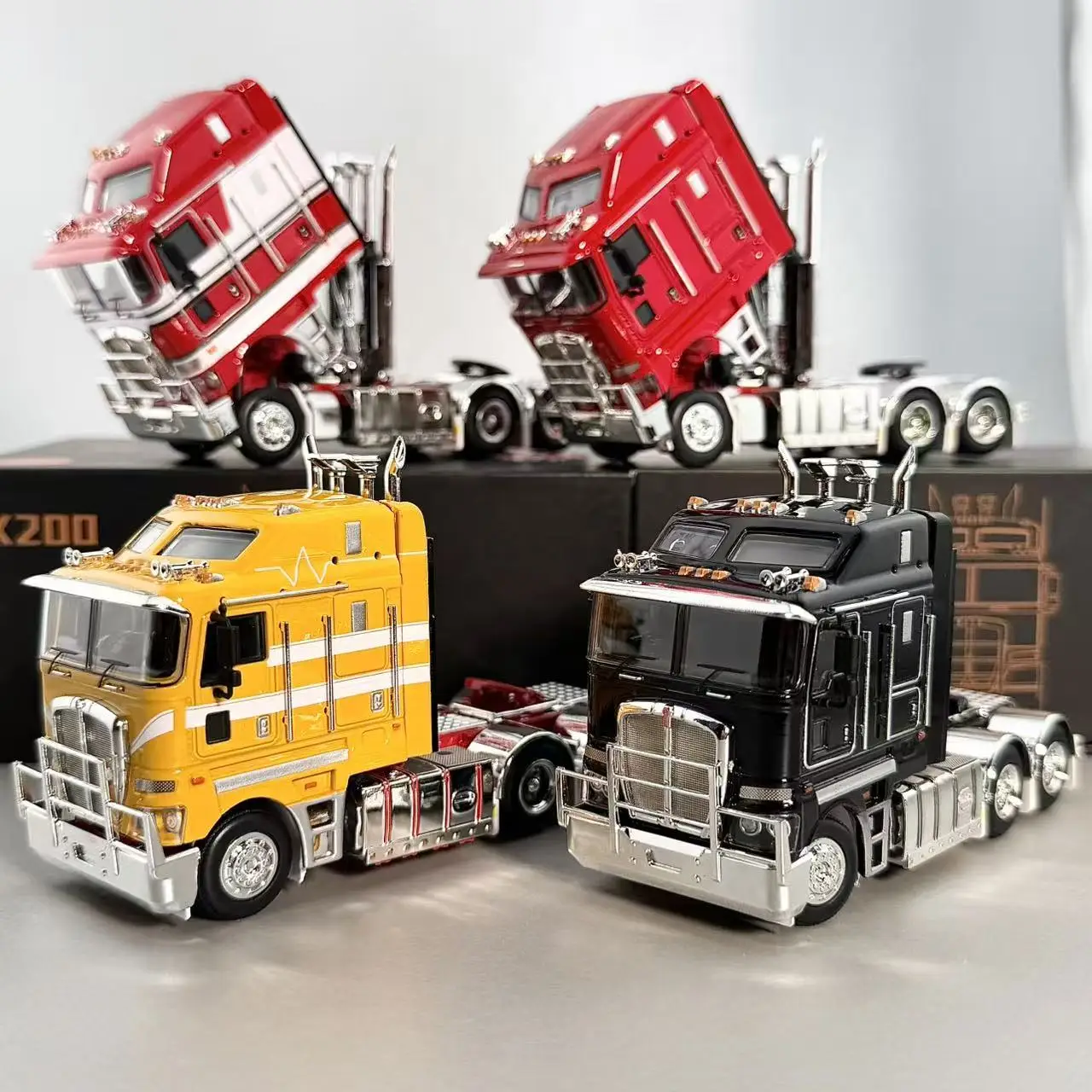 MJダイキャスト合金1:64オーストラリアトレーラートラックヘッド