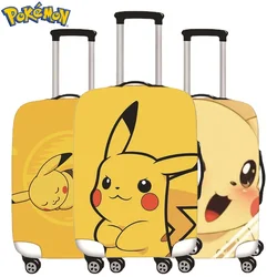 Pokemon Pikachu Protective Cover Cartoon Anime 18-32 Inch Thick Elastic Trolley Case Travel Luggage Dust Cover Accessories Gifts