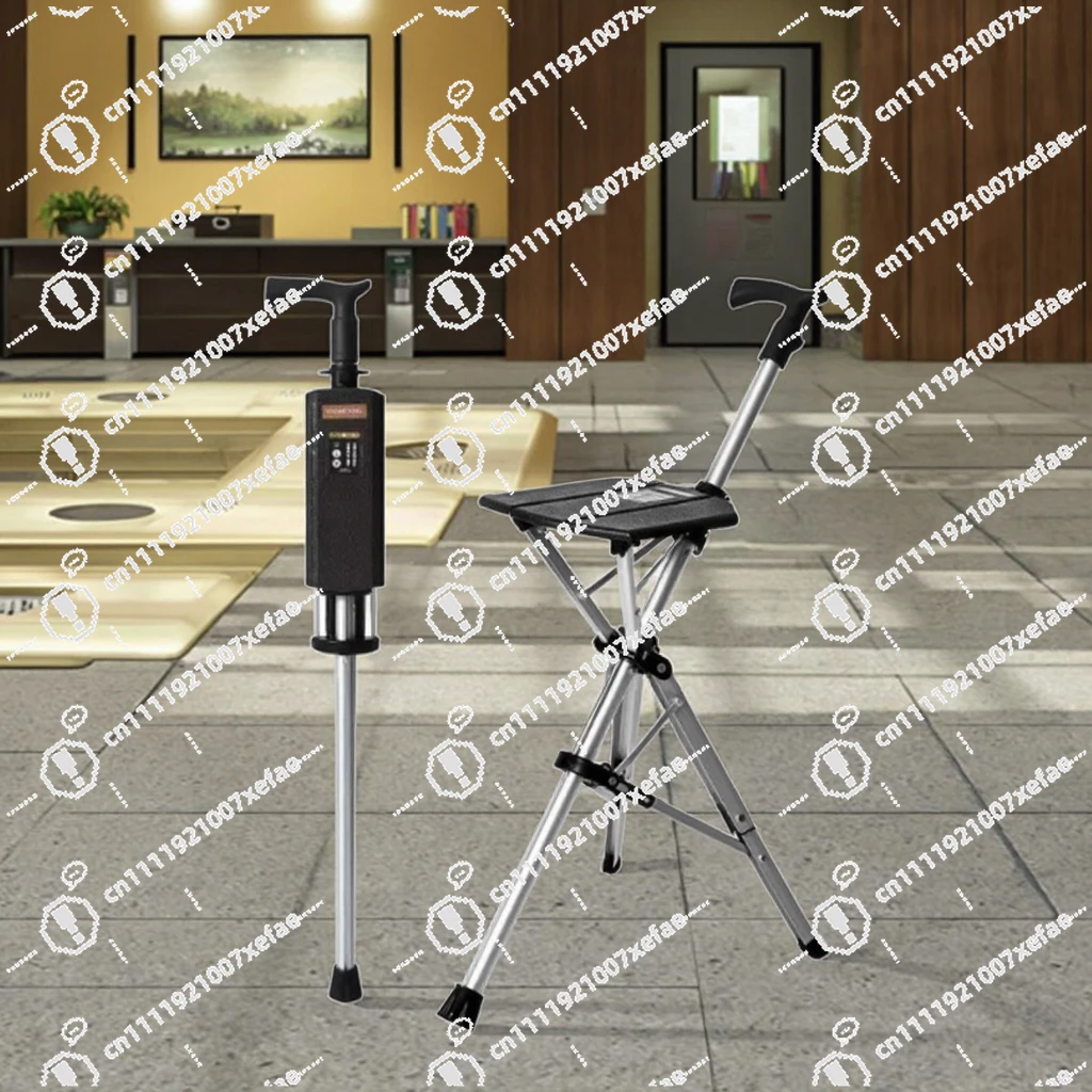 120Kg lightweight aluminum alloy multi-function wear-resistant electric rod chair with C-type charging port