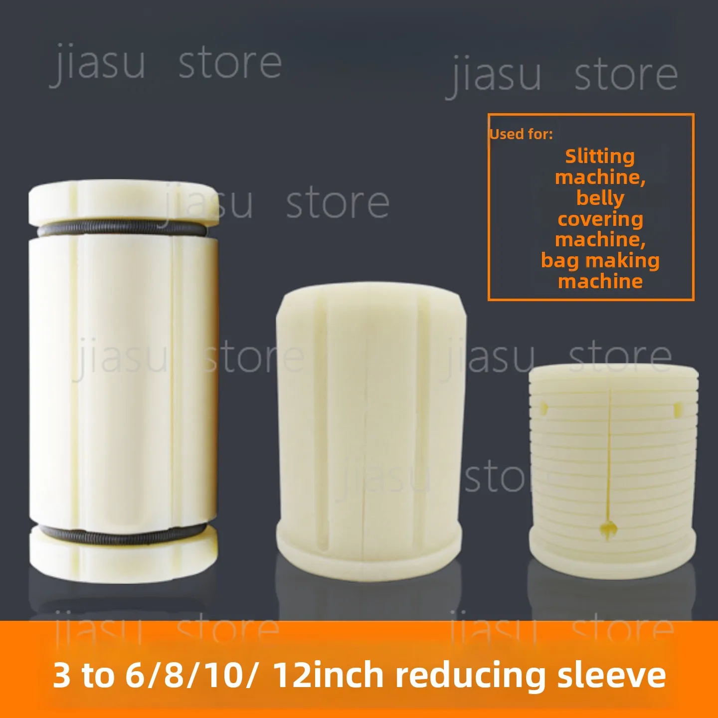 

3" to 6" Nylon Air Shaft Sleeve 4" to 5" Reducer Sleeve Plastic Expansion Sleeve for Slitting Machine