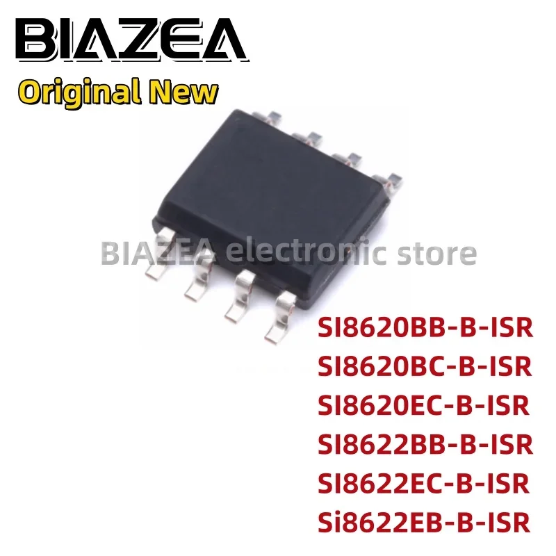 1piece SI8620BB-B-ISR SI8620BC-B-ISR SI8620EC-B-ISR SI8622BB-B-ISR SI8622EC-B-ISR Si8622EB-B-ISR SOP8 Chipset