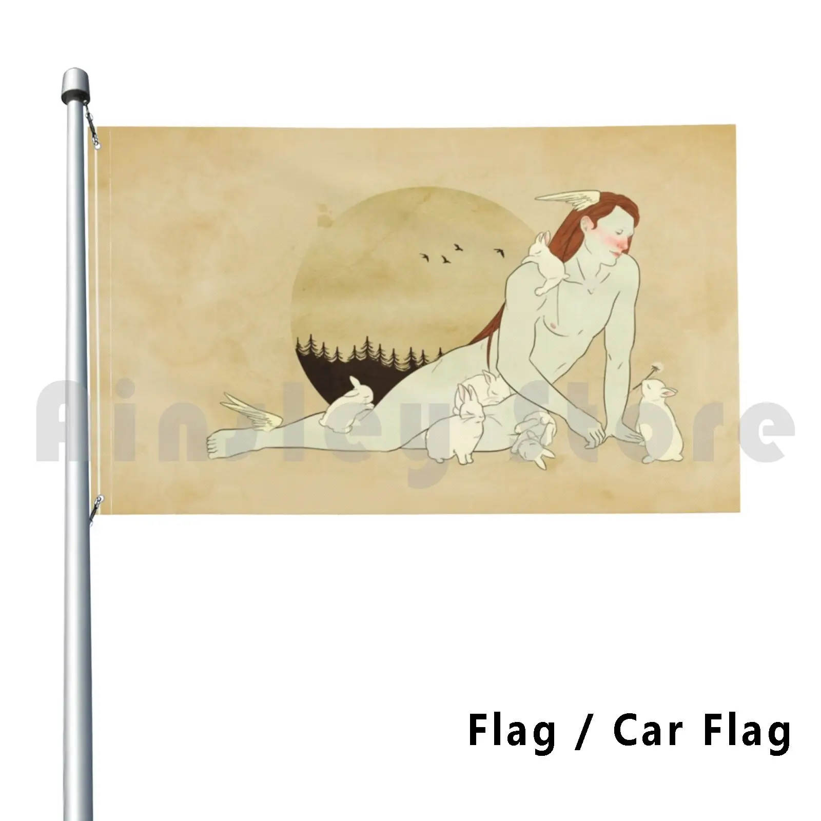 King Of Buns Flag C…