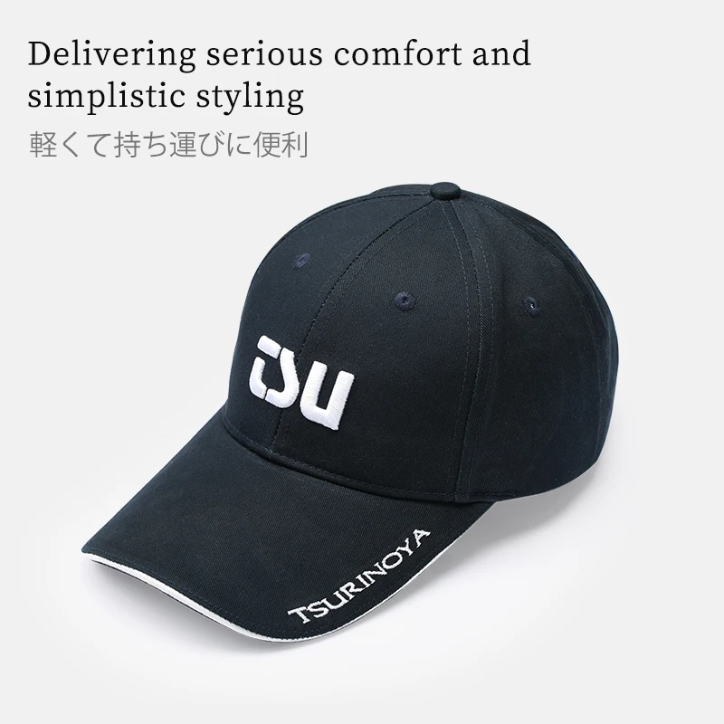 TSURINOYA Fisherman Hat Outdoor Sunshade Fishing Hat Adjustable Size Men Women Baseball Cap