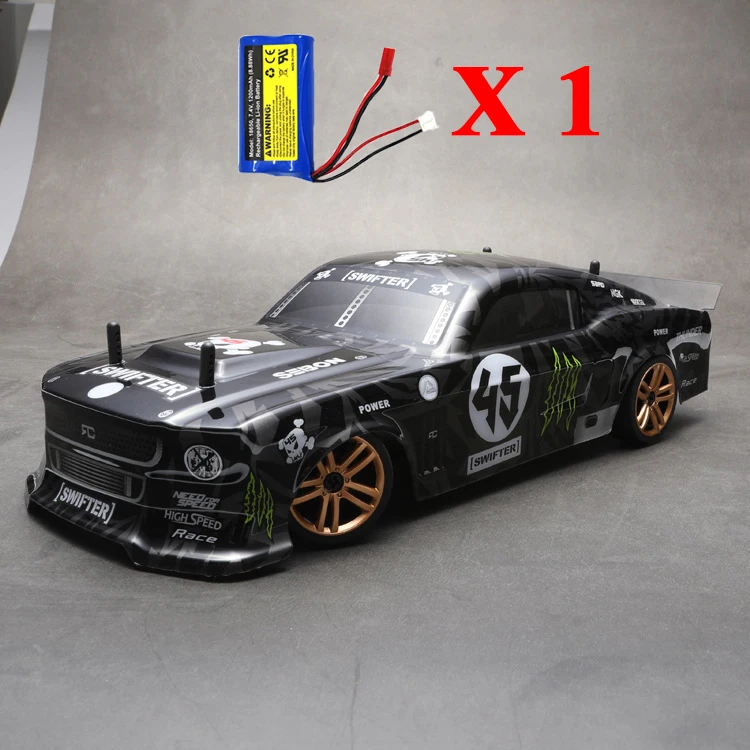 1:18 RC Drift Remote Control Car 2.4G 4WD High Speed Racing Professional Adult Children\'s Shock Charging Model Car Gift