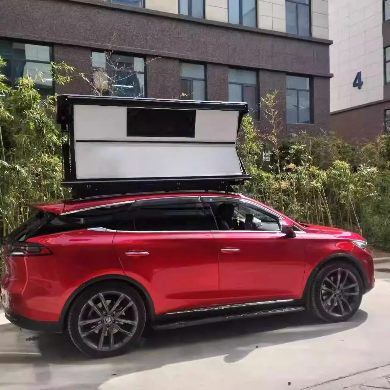 

Roof tent, hard roof lift, one-click lift tent