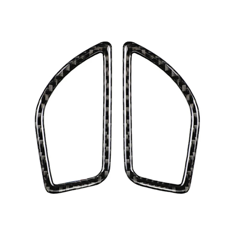 For BMW 1 / 2 Series F20 F21 2012 2013 2014 2015 2016 2pcs Carbon Fiber Side Air Conditioning Air Outlet Cover Protective Trim view 2