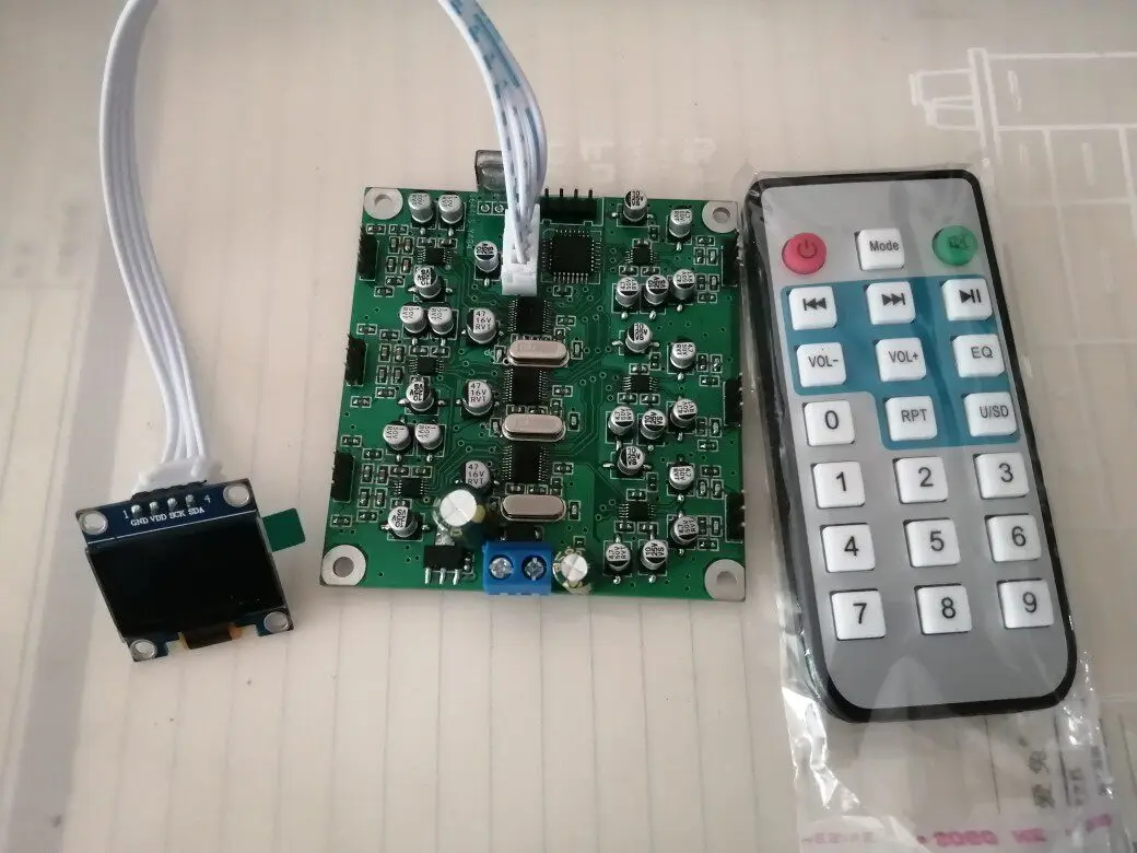 6-channel volume control board, parametric equalizer module, PEQ tone board, DSP audio processing module