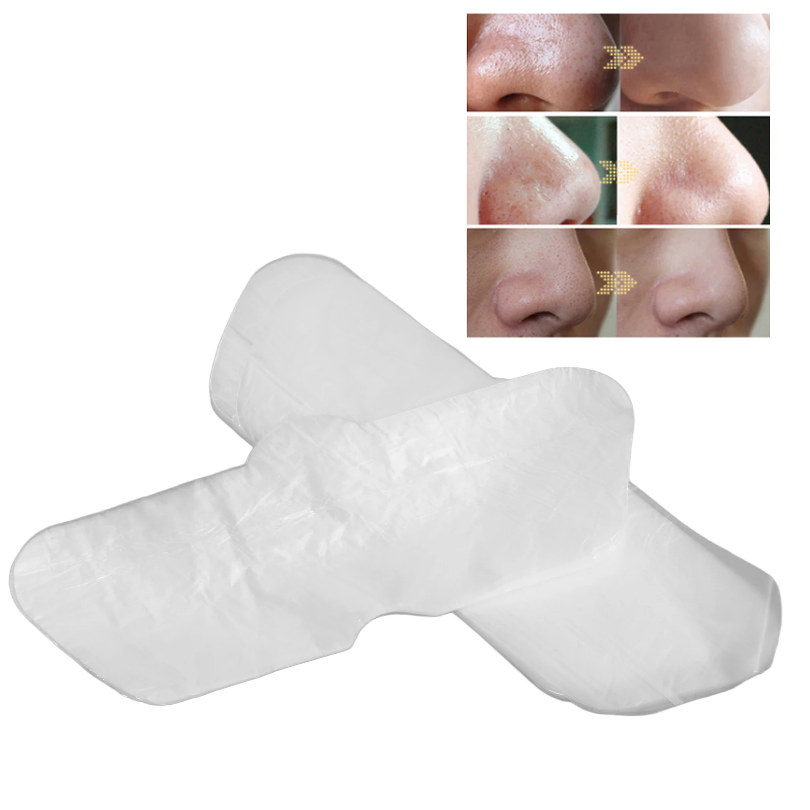 100 Stuks Wegwerp Neusstrips Ademend Huidverzorging Neusstrips Hydraterende Neusmasker Papier Schoonheidssalon Porie Strips Neusstrip