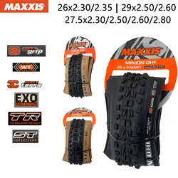 MAXXIS MINION DHF Mountain Downhill Bicycle Tires 26x2.3/2.35/2.5 27.5x2.3/2.5/2.6/2.8 29x2.5/2.6 Tubeless Mountain Bike Tire