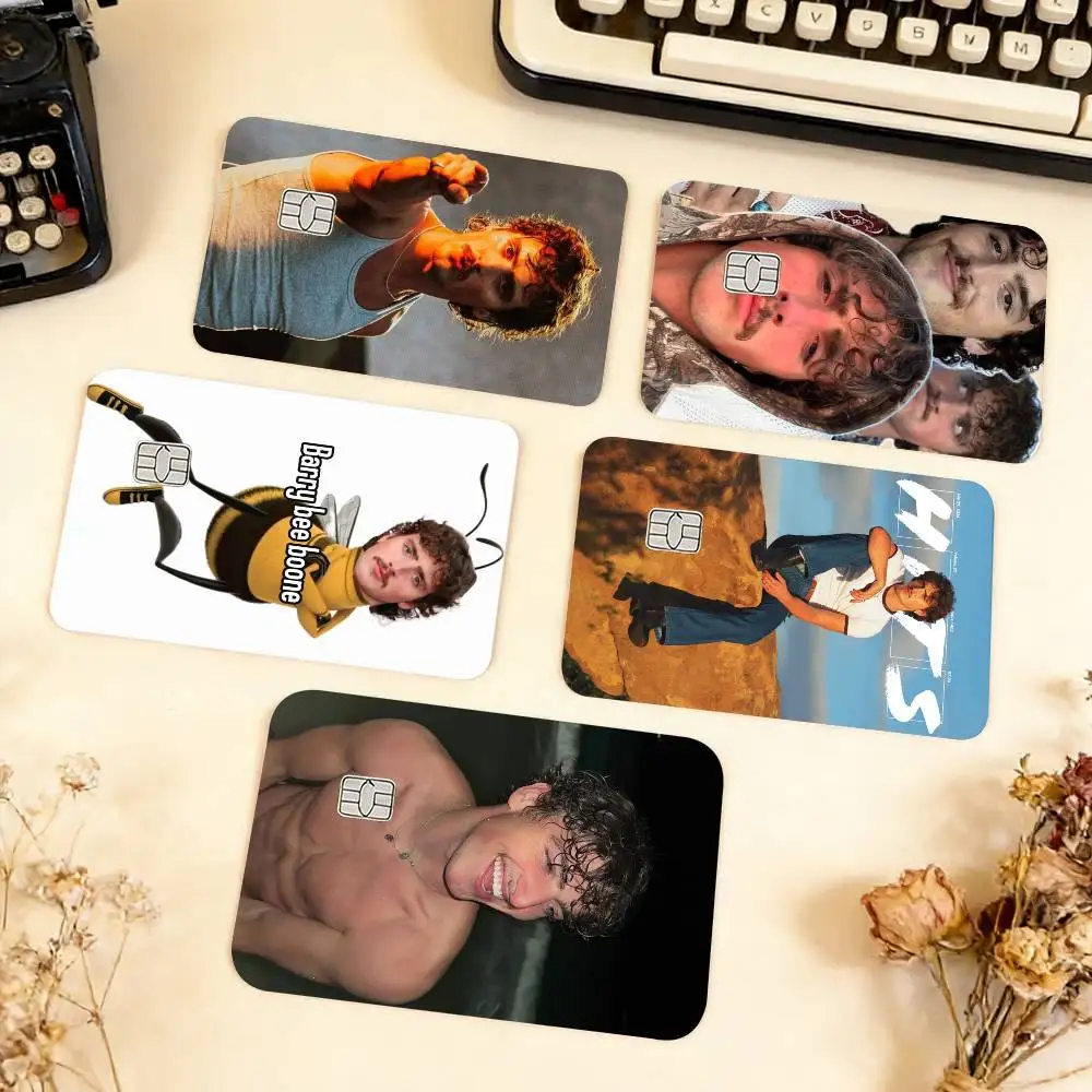 

SINGER B-Benson Boone Waterproof Film Skin Cover Credit Card Stickers Debit Front Bank Bus Pass
