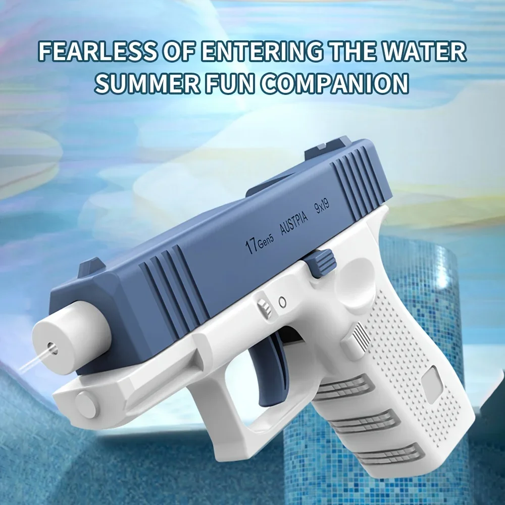 Summer Water Gun non Electric Pistol High-pressure Full Automatic Shooting Kid Children Boys Girls Adult Water Beach Toys Gun