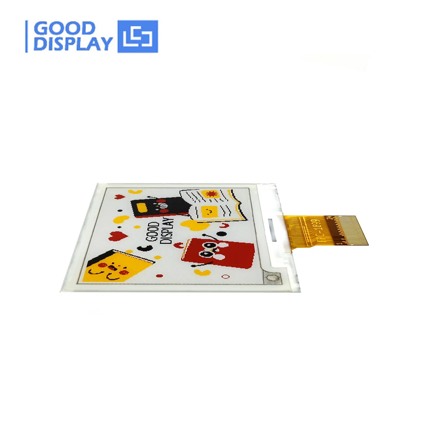 1.89 Inch 4-Color E-Paper Display 200x152 Pixel E-Ink Driver IC SSD2681 12s Fast Refresh GDEM0189F66 for Electronic Paper Produc