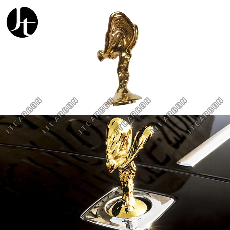 

Для Rolls Royce Ghost Phantom Cullinan Wraith значок на капоте логотип автозапчасти аксессуар ангел богиня золотые серебряные эмблемы