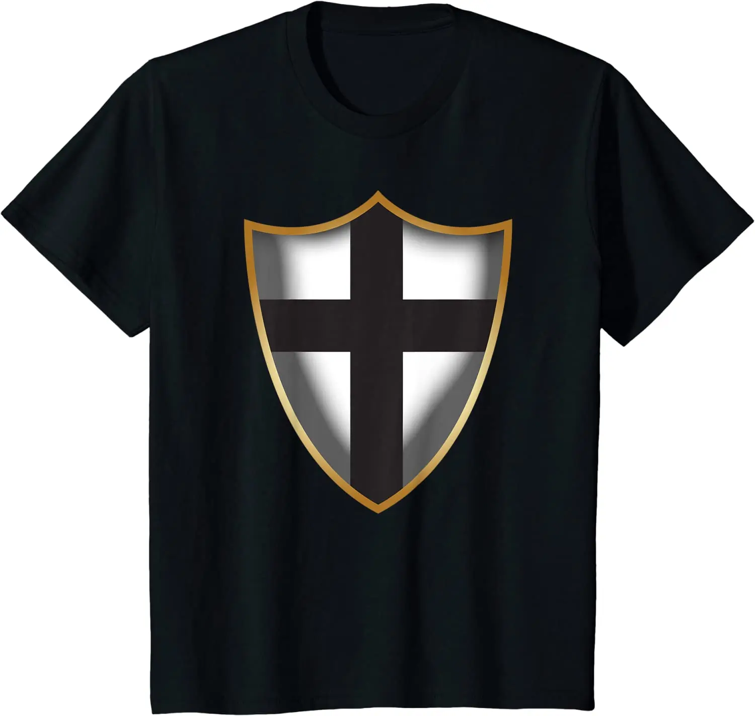 Teutonic Order Knight Shield Coat of Arms Men T-Shirt Short Sleeve Casual 100% Cotton O-Neck Shirt