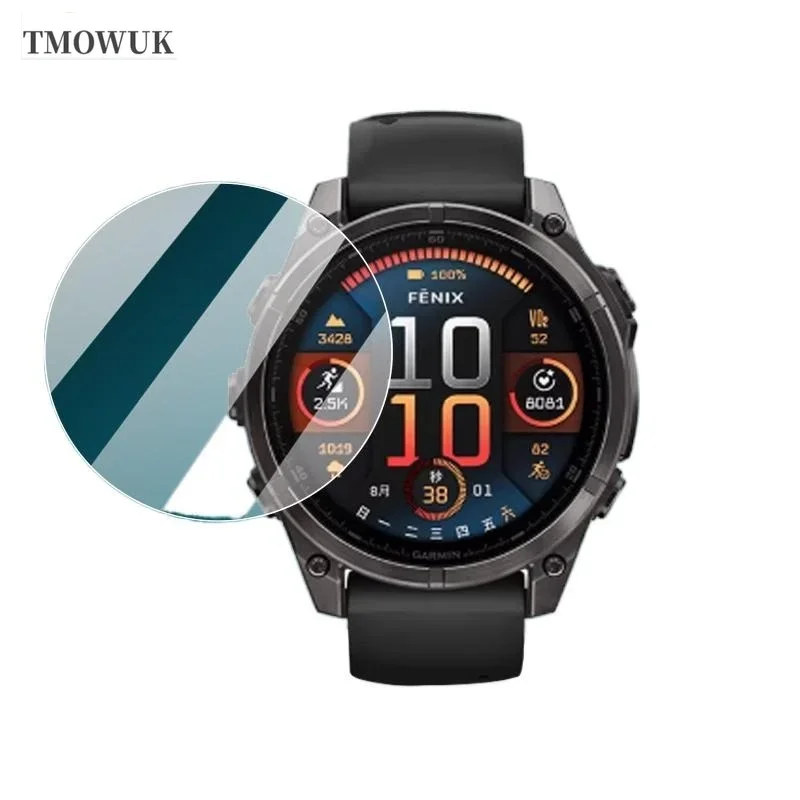 

For Garmin Quatix 8 Quatix8 47mm 51MM Tempered Glass Screen Protector Watch Film HD Clear 9H Anti-Scratch Accessories
