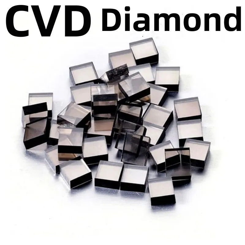 Cvd Diamant Eenkristal Diamant Blanks Industriële Kwaliteit Chemische Dampafzetting Cvd Synthetische Diamant Voor Optisch Venster