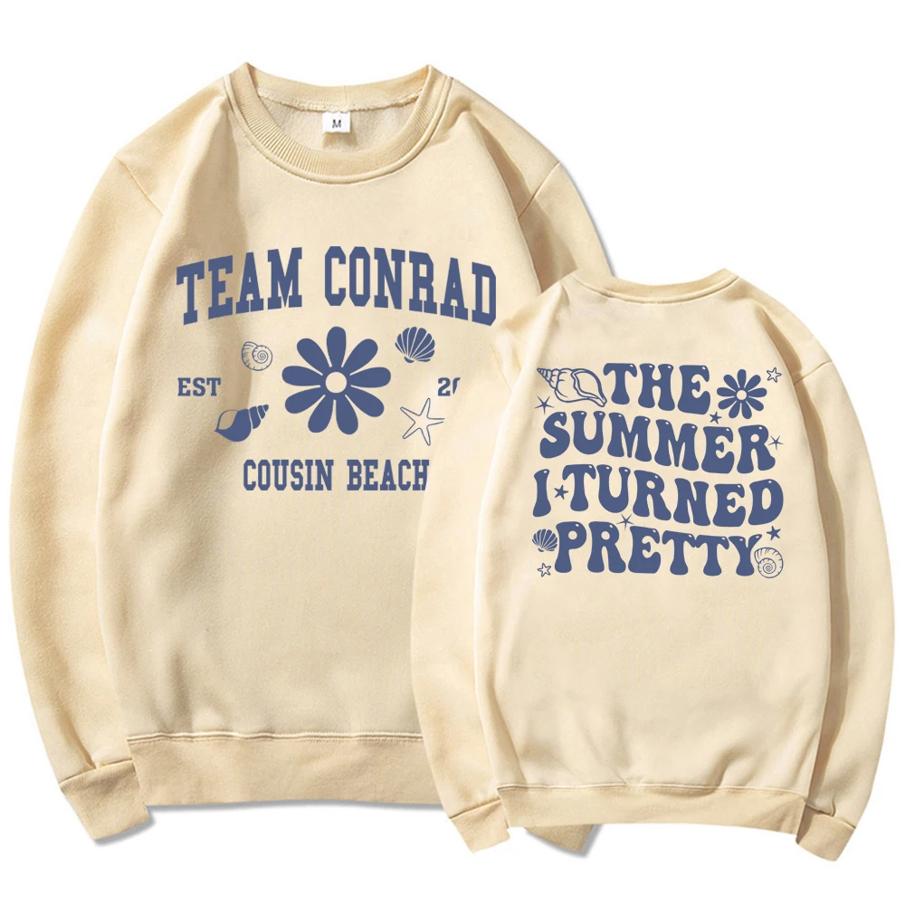 The Summer I Turned Pretty Team Conrad Sweatshirt TSITP Conrad Fisher Shirt Casual Long Sleeve Unisex Crewneck Sweatshirt Hoodie