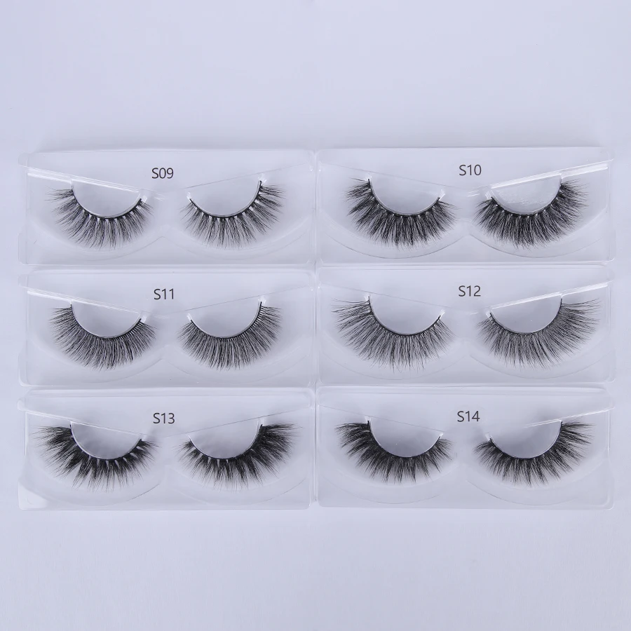 10/30/50 Pairs Faux 3D Mink Lashes Natural Silk Eyelash False Eyelashes Extension Long For Beauty Faux Cils Daily MakeUp Tools