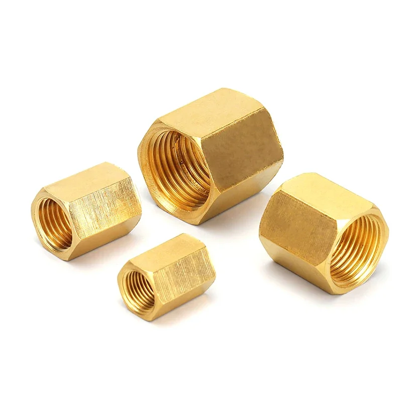 Brass Pipe Hex Nipple Fitting Quick Coupler Adapter 1/8” 1/4” 3/8” 1/2”3/4” 1” BSP Adapter Fitting Reducing Hexagon Bush Bushing