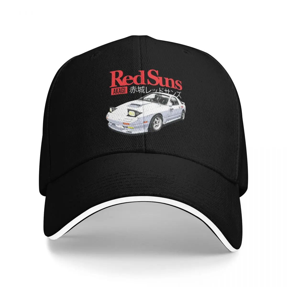 

Akagi Redsuns Ryosuke Takahashi Initial D Baseball Cap tea Hat Hat Man For The Sun Men Women's