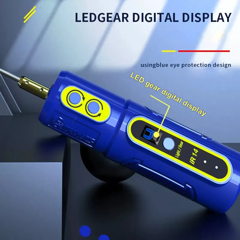 MECHANIC IR14 Multifunction Glue Remover  for Mobile Phone LCD Screen with Green Dust Display Lamp Electric Degumming Tool