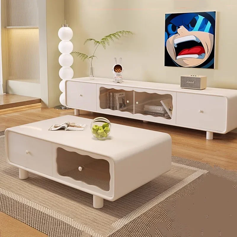 Sideboards Storage Tv Stand Modern Nightstands Luxury Entertainment Center Tv Stand Bedroom White Mueble Salon Home Furniture