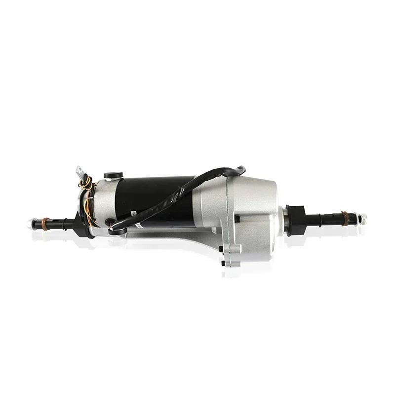 24v customized 800w go kart rear axle kit rear differential axle with driver system for floor cleaning machine