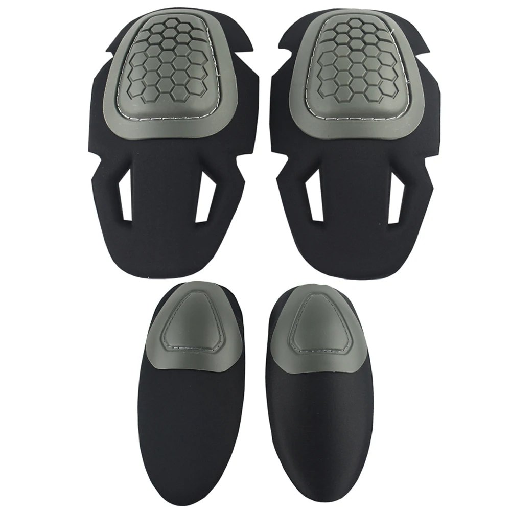 VULPO Tactical G4 Combat Knee Pads & Elbow Pads Paintball Airsoft Safety Kneed Pads