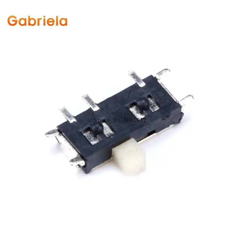 50 Pçs/lote Mini 7 Pinos On/Off 1P2T SPDT MSK-12C02 SMD Toggle Slide Switch Para MP3 MP4 DC 12V 0.1A Slide Switch Set