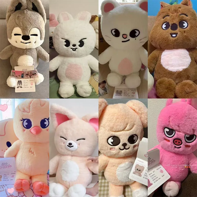 

50cm Stray Children Peripheral Plush Doll Pendant Cute Fang Can Li Longfu Fang Can Star Plush Doll SKZ Fan Christmas Gift