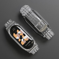 Mi Band 9 Strap for Xiaomi Smart Band 8 Bracelet Global Version Smartwatch Waterproof  Silicone Band Miband 8 9