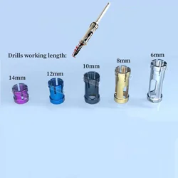 Guide Stopper Sleeve Guided Drill Safety Depth Stop Dental Drills Fits DEN L/M/S