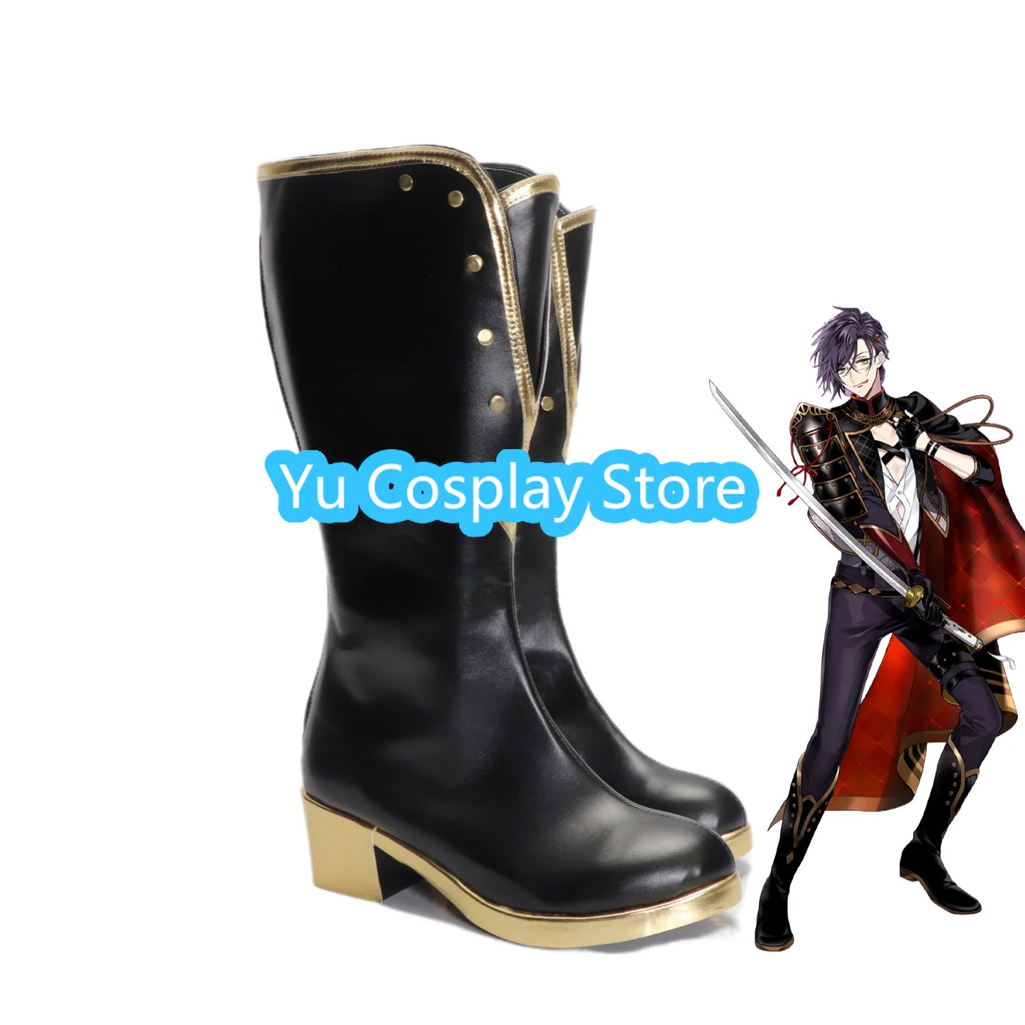 Yu Cosplay Store Ji Zhenzong Cosplay Schuhe Anime Cosplay Schuhe Stiefel Halloween Kostüme Requisiten