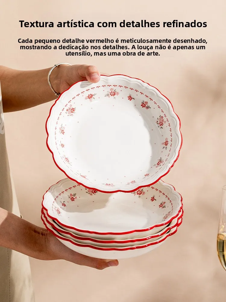 ensemble-d'assiettes-a-diner-cerc-creatives-assiette-di-a-usage-domestique-nouvelle-assiette-ronde-sle-sensation-haut-de-gamme-ensemble-de-bols-di-de-luxe-2025