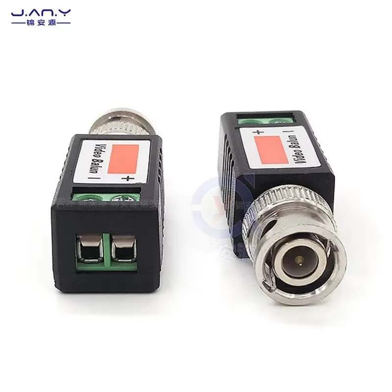 202k passive twisted pair transmitter BNC video transmission filter anti-interference monitoring network cable extension UTP