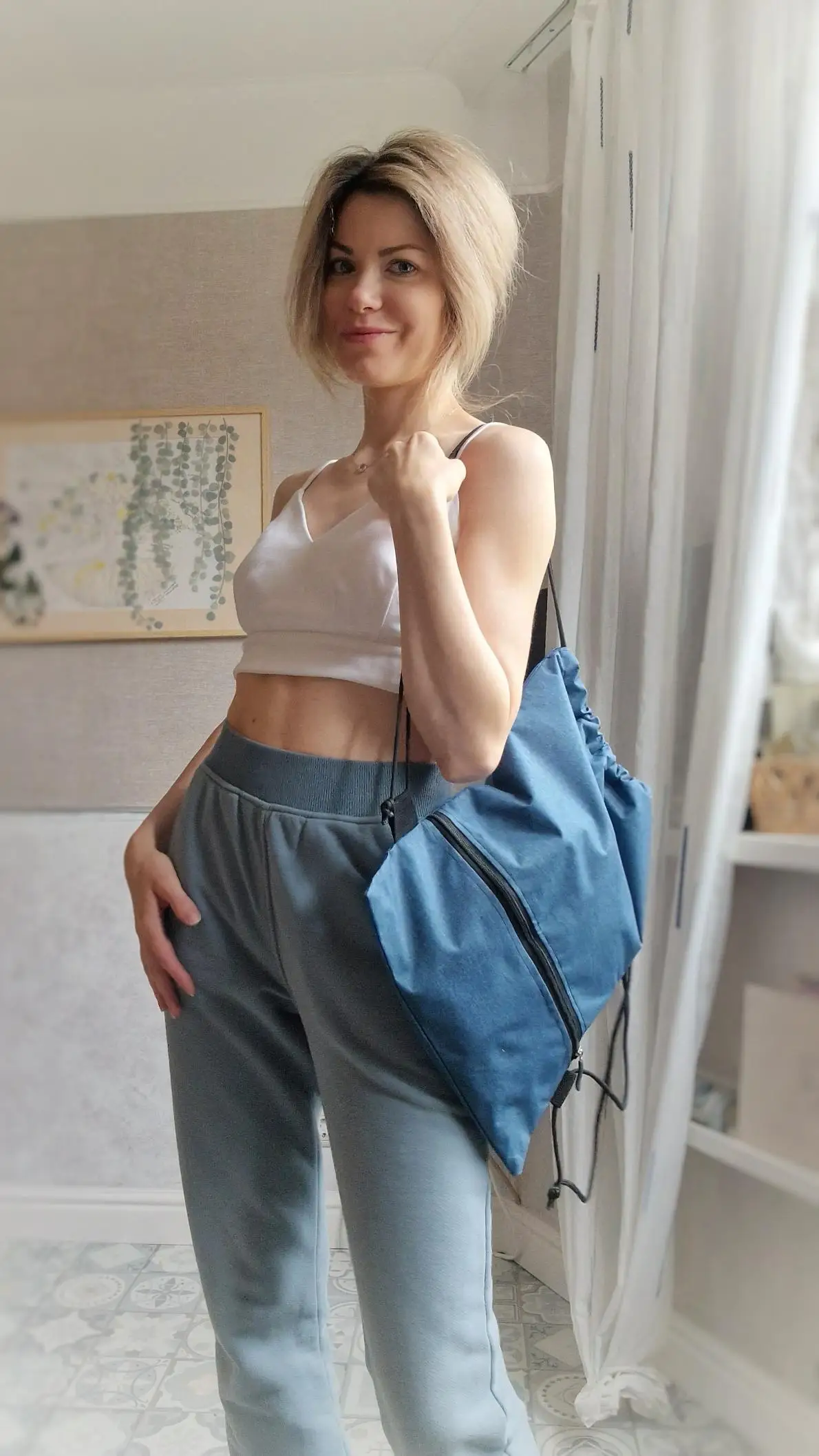 

Foldable Drawstring Backpack Lightweight & Compact for Travel, Hiking, and Daily Use