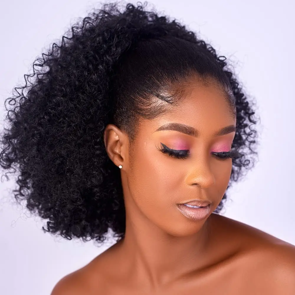 Thumbnail 3 - #54 Latest Synthetic Drawstring Ponytails Offers