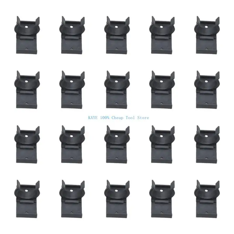 

G6KA 20Pcs Plastic Furniture Leveling Feet Clip Adjustable Cabinet Kick Buckle