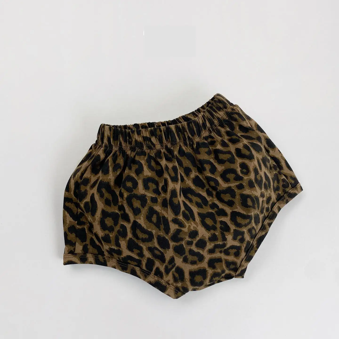 

2026 Summer New Children Casual Shorts Cotton Boys Girls Fashion Leopard Print Shorts Toddler Thin Loose Shorts Kids Clothes