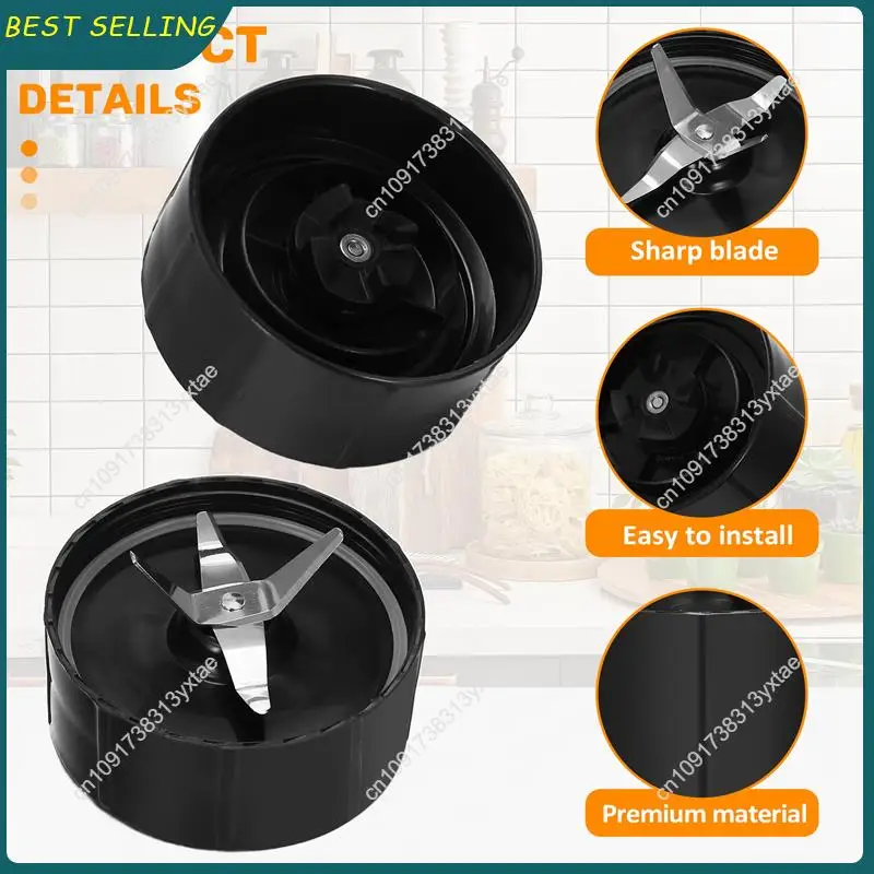 N09R-2 Pack Replacement Cross Blade Parts For Magic 250W Blender, Juicer And Mixer, Blender Replacement Parts MB1001