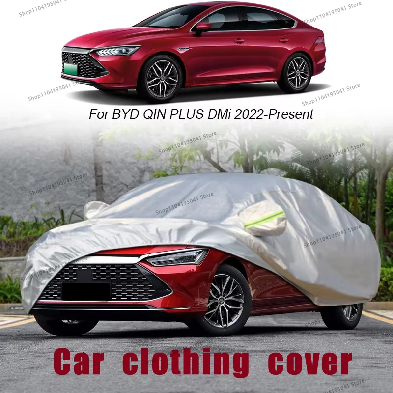 

For BYD QIN PLUS Full Car Cover Rain Frost Snow Car protective cover ,UV protection,Car paint protection