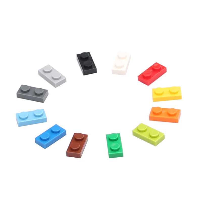 MOC Small Particle Technology 1×2 Dot Matrix Design Suitable for DIY Assembly Puzzle Building Block Toys or Gifts Part