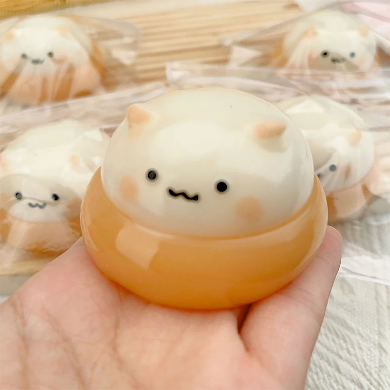 Chubby Chestnut Hamster Toy Cute Squeezing Stress Reliever Decompression Pinch Toys For Teens Adult Gifts