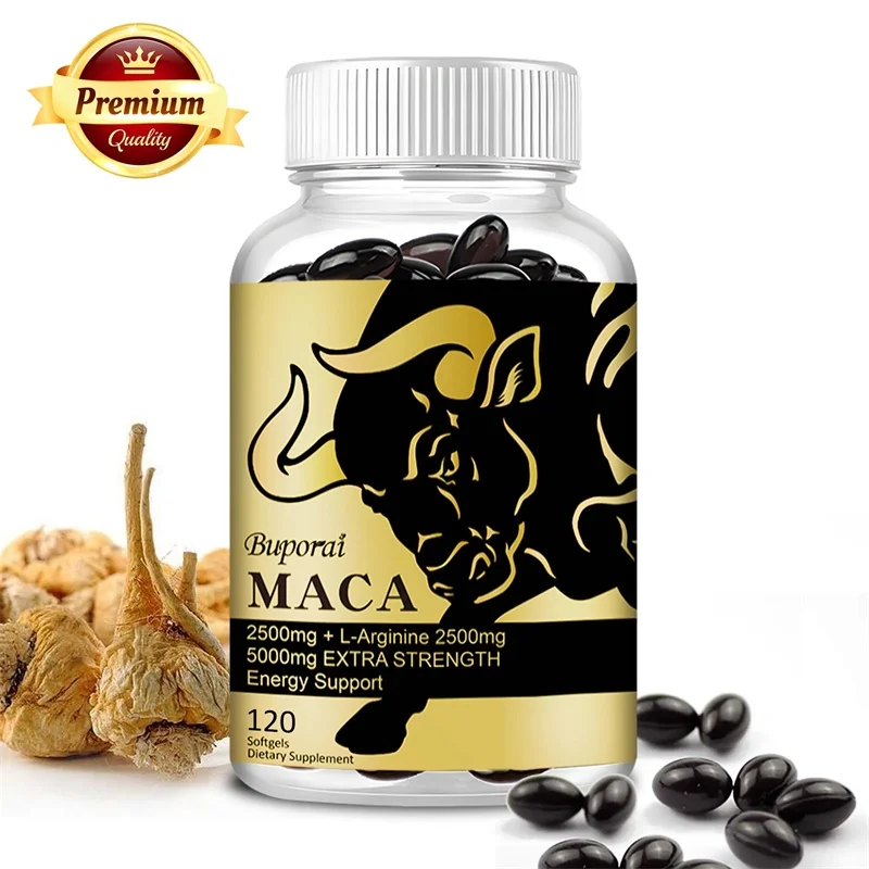 

Maca Root Supplement - Enhance Physical Strength, Endurance and Mood, Relieve Fatigue and Promote Blood Circulation