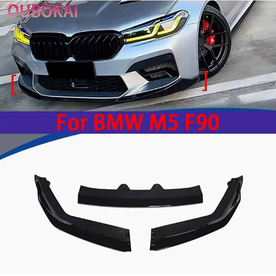Diverter Spoiler Diffuser glossy black Front lip chin MP Style body kit