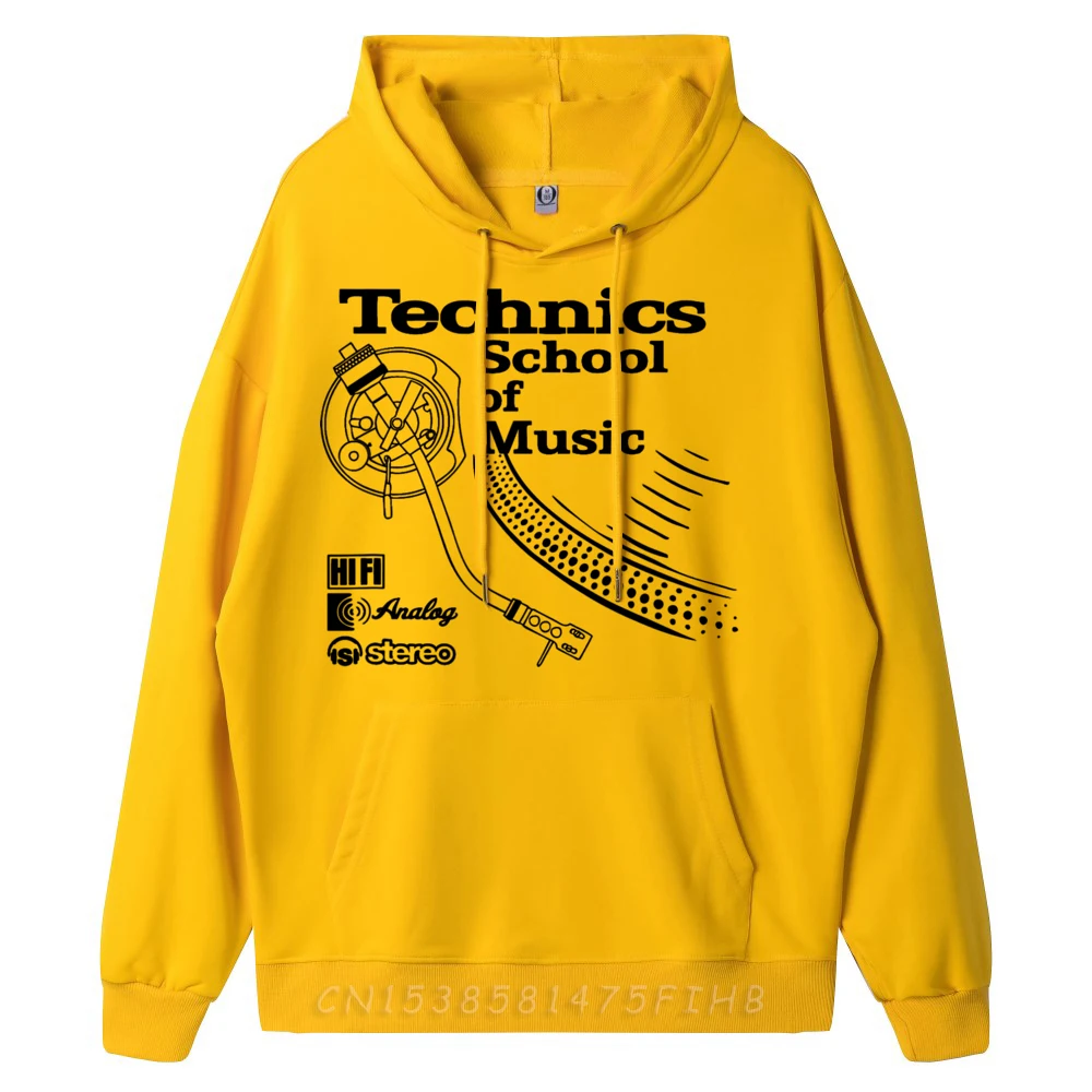 Technics School Of Music Mens Clothing Men's Clothes Easter Day Long Sleeve Pullover Hoodie For Men