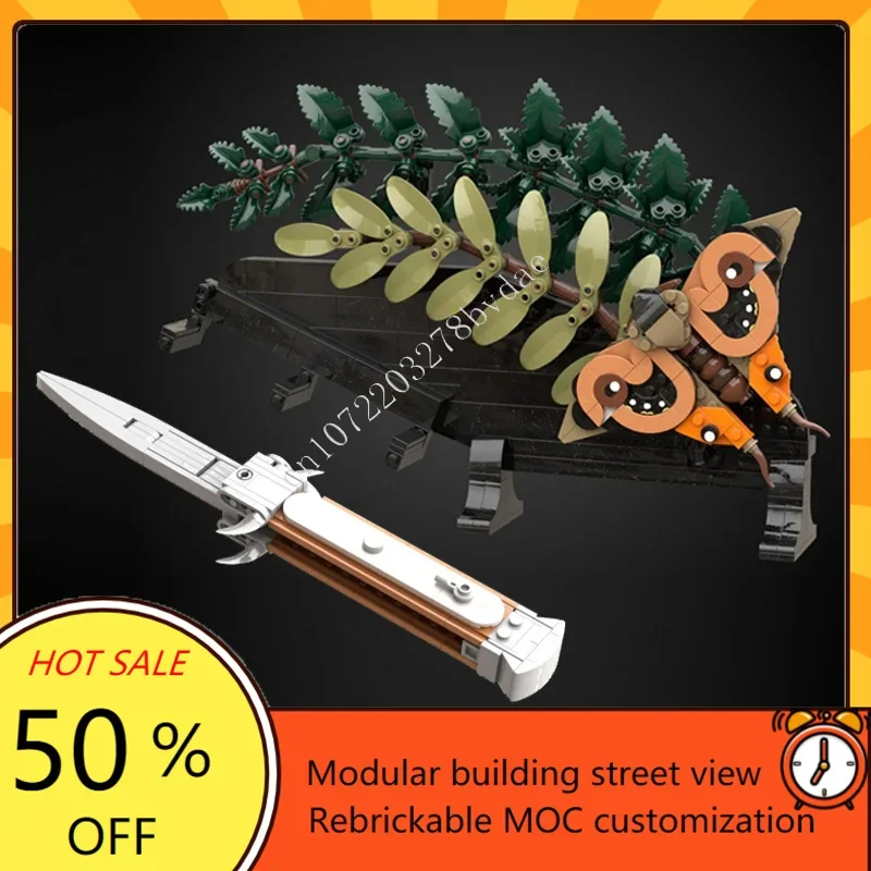

MOC City Ellie's Switchblade Блоки Аксессуары Домашние Технические DIY Кирпичи Модель Строительные Блоки Архитектура DIY Модель Игрушки Подарок
