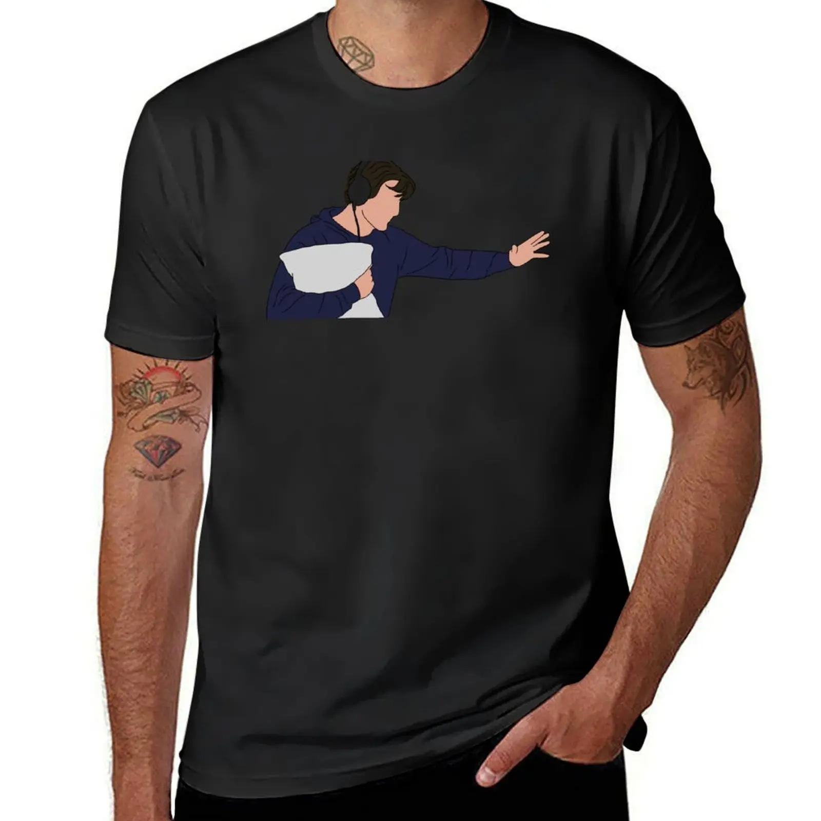 

Pedro and the Pillow T-Shirt oversized t shirt tshirts personalised gifts for boyfriend mens t shirts